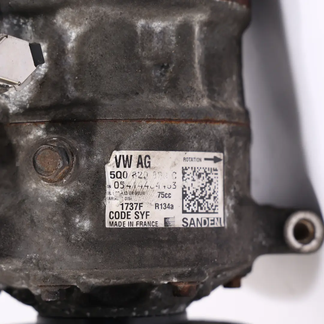 VW Volkswagen Golf VII Pompe À Air Conditionné Compresseur Diesel - SKU 5Q0820803C - Numéro de pièce 5Q0820803C