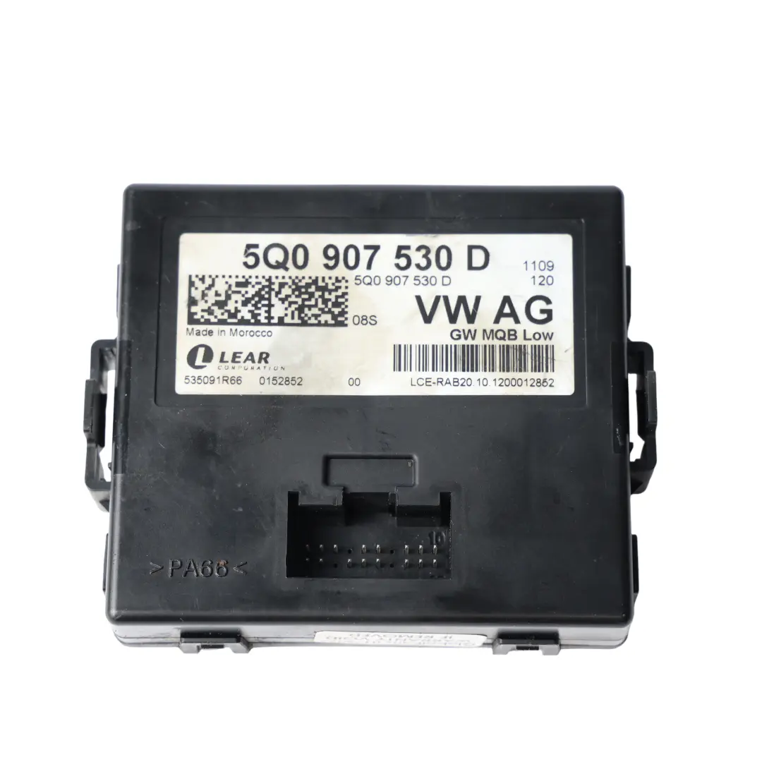 Volkswagen VW Golf VII Gateway Steuergerät Modul - SKU 5Q0907530D - Teilenummer 5Q0907530D