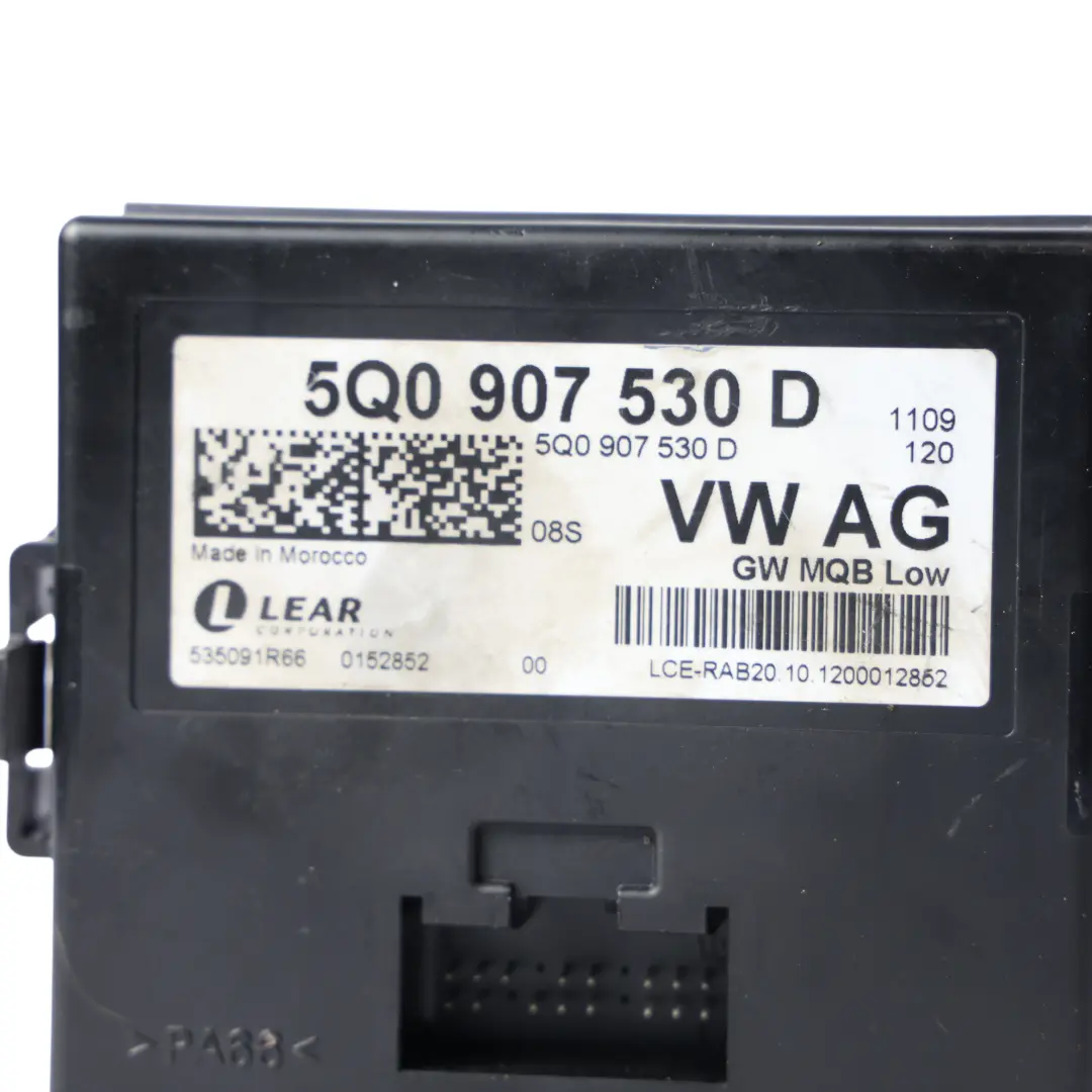 Volkswagen VW Golf Mk7 Moduł Gateway Sterownik Komfortu - SKU 5Q0907530D - Numer Części 5Q0907530D