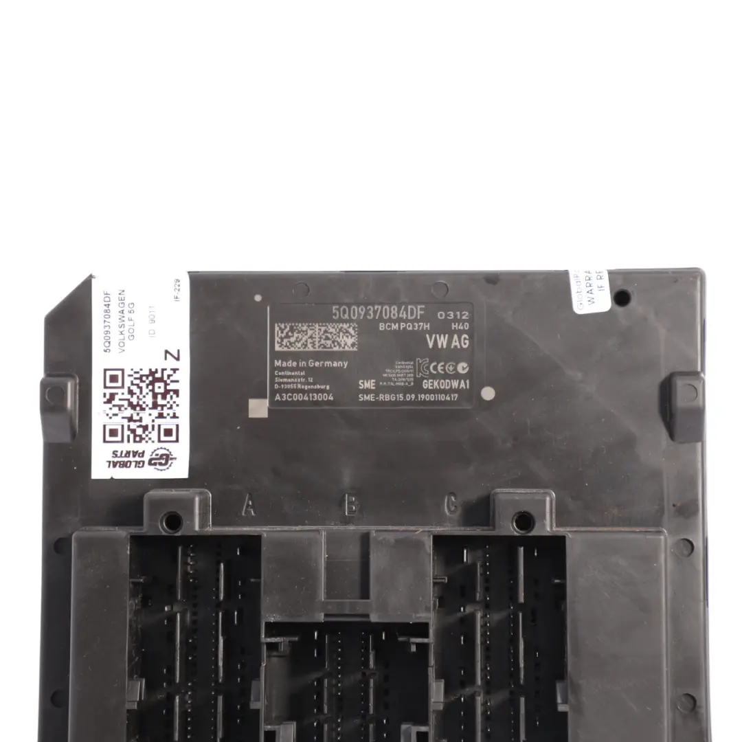 5G Body Control Module Onboard Unit to Volkswagen Golf with Part number 5Q0937084DF Volkswagen Golf 5G Body Control Module Onboard Unit - SKU 5Q0937084DF - Part number 5Q0937084DF
