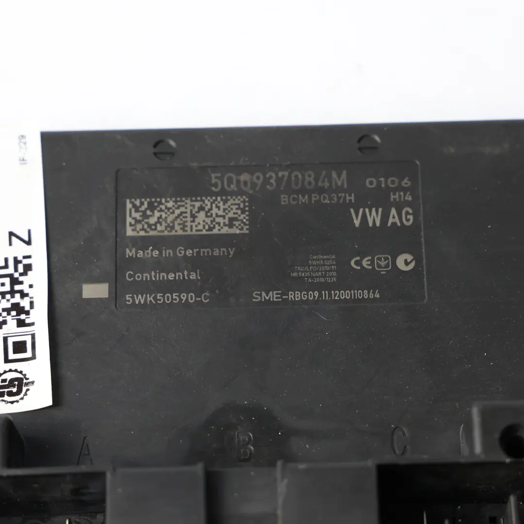 Unidad De Módulo De Control Del Cuerpo ECU para Volkswagen VW Golf VII BCM con número de pieza 5Q0937084M Volkswagen VW Golf VII BCM Unidad De Módulo De Control Del Cuerpo ECU - SKU 5Q0937084M - Número de pieza 5Q0937084M