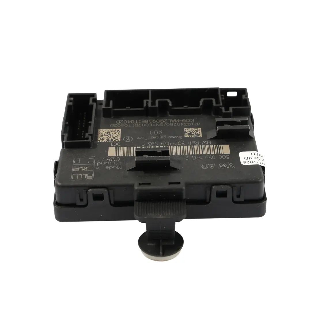 Modulo Porta Anteriore Unità Di Controllo ECU Lato Guida per VW Golf Mk7 con numero di parte 5Q0959593F VW Golf Mk7 Modulo Porta Anteriore Unità Di Controllo ECU Lato Guida - SKU 5Q0959593F-1 - Numero di parte 5Q0959593F