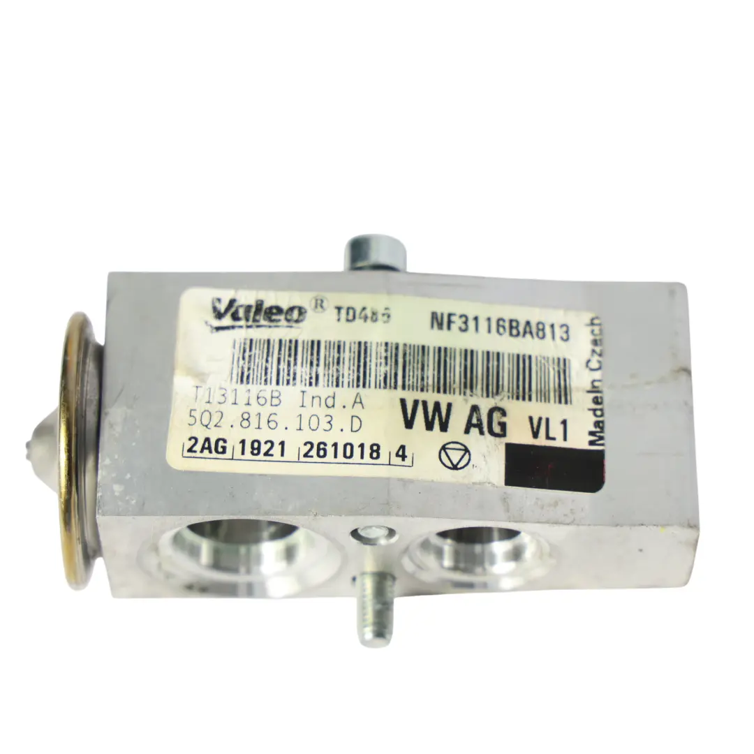 5G Zawór Rozprężny Klimatyzacji do VW Volkswagen Golf Mk7 o numerze 5Q2816103D VW Volkswagen Golf Mk7 5G Zawór Rozprężny Klimatyzacji - SKU 5Q2816103D - Numer Części 5Q2816103D