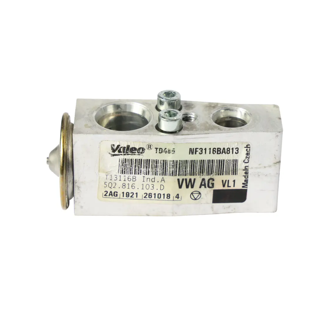 5G Compresseur Air A/C Air Con Expansion Valve pour VW Volkswagen Golf Mk7 à propos du numéro de pièce 5Q2816103D VW Volkswagen Golf Mk7 5G Compresseur Air A/C Air Con Expansion Valve - SKU 5Q2816103D - Numéro de pièce 5Q2816103D