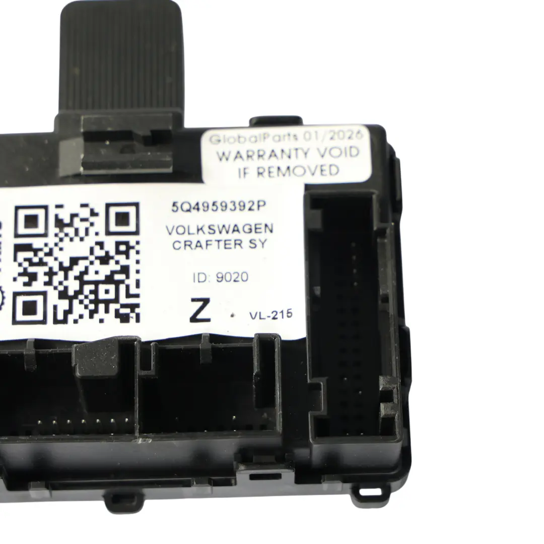 Mk2 Moduł Sterownik Drzwi Prawy Przód do Volkswagen Crafter SY o numerze 5Q4959392P Volkswagen Crafter SY Mk2 Moduł Sterownik Drzwi Prawy Przód - SKU 5Q4959392P - Numer Części 5Q4959392P