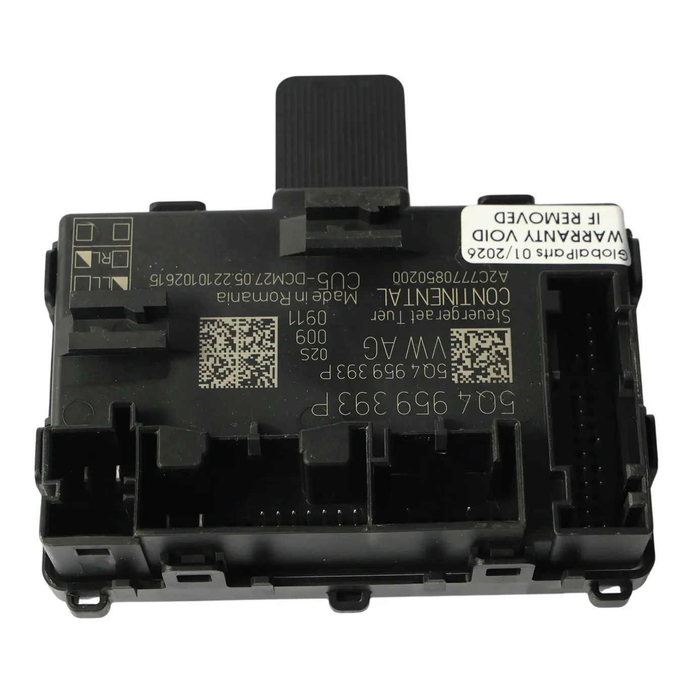 Volkswagen Crafter SY Mk2 Unidad Control Módulo Puerta Lado Conductor 5Q4959393P