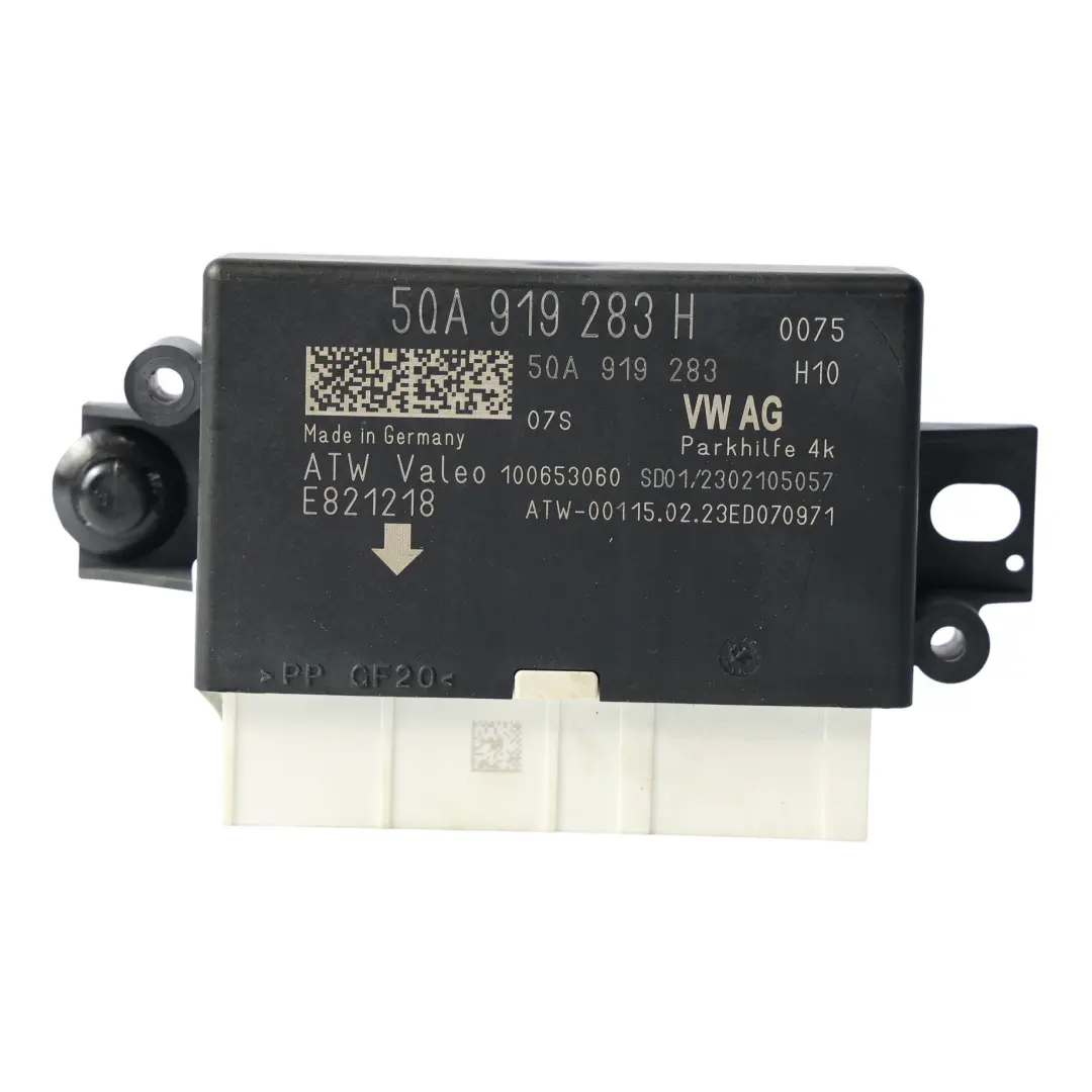 Module D'Aide Au Stationnement PDC Contrôle Distance pour Seat Arona KJ7 à propos du numéro de pièce 5QA919283H Seat Arona KJ7 Module D'Aide Au Stationnement PDC Contrôle Distance - SKU 5QA919283H - Numéro de pièce 5QA919283H