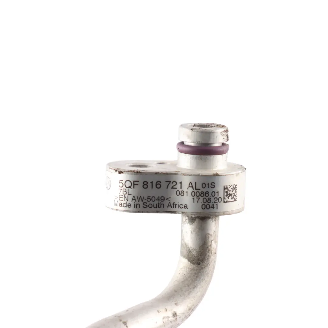 Con A/C Air Conditioning Pipe Refrigerant Hose Line to Audi Q3 F3 Air with Part number 5QF816721AL Audi Q3 F3 Air Con A/C Air Conditioning Pipe Refrigerant Hose Line - SKU 5QF816721AL - Part number 5QF816721AL