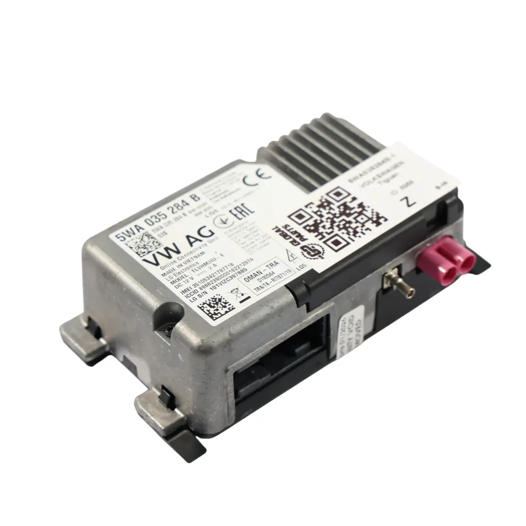 Mk2 T-Roc A11 Online Connect Controllo Bluetooth per VW Volkswagen Tiguan con numero di parte 5WA035284B VW Volkswagen Tiguan Mk2 T-Roc A11 Online Connect Controllo Bluetooth - SKU 5WA035284B-1 - Numero di parte 5WA035284B