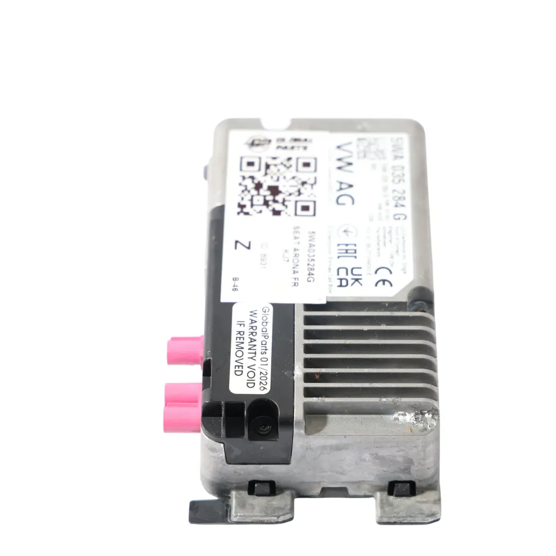 Connectivity Control Unit Online Services D to Seat Arona Fr Kj7 with Part number 5WA035284G Seat Arona Fr Kj7 Connectivity Control Unit Online Services D - SKU 5WA035284G - Part number 5WA035284G