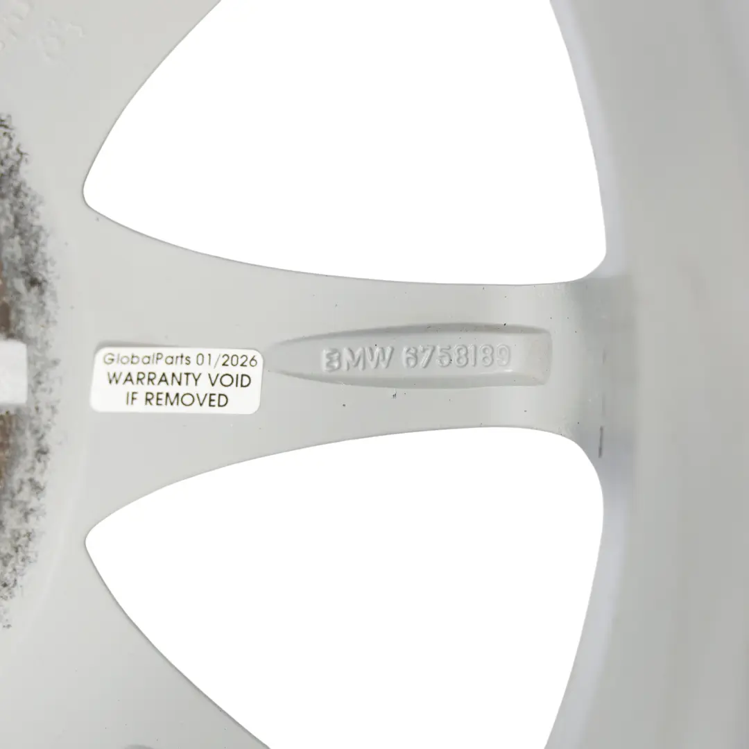 Jante Alliage Argent 16" À Rayons Étoilés 104 ET:47 7J pour BMW Z4 E85 à propos du numéro de pièce 6758189 BMW Z4 E85 Jante Alliage Argent 16" À Rayons Étoilés 104 ET:47 7J - SKU 6758189-1 - Numéro de pièce 6758189