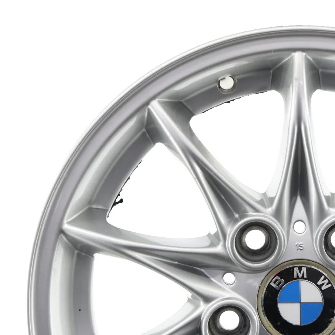 BMW Z4 E85 Siilver Alloy Wheel Rim 16" Star Spoke 104 ET:47 7J - SKU 6758189-1 - Part number 6758189