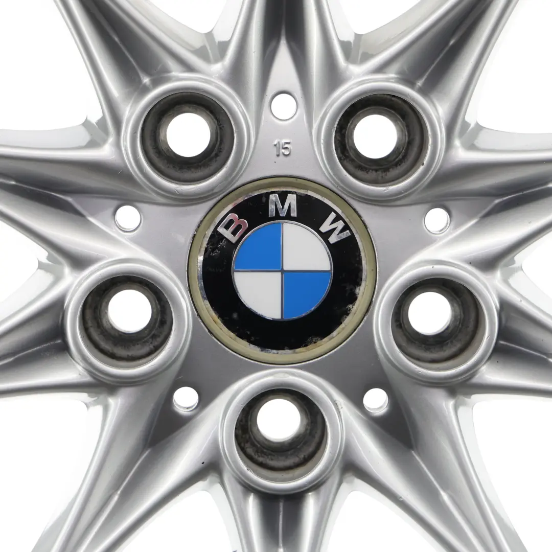 BMW Z4 E85 Srebrna Felga Aluminiowa 16" ET:47 7J Styling 104 - SKU 6758189-1 - Numer Części 6758189