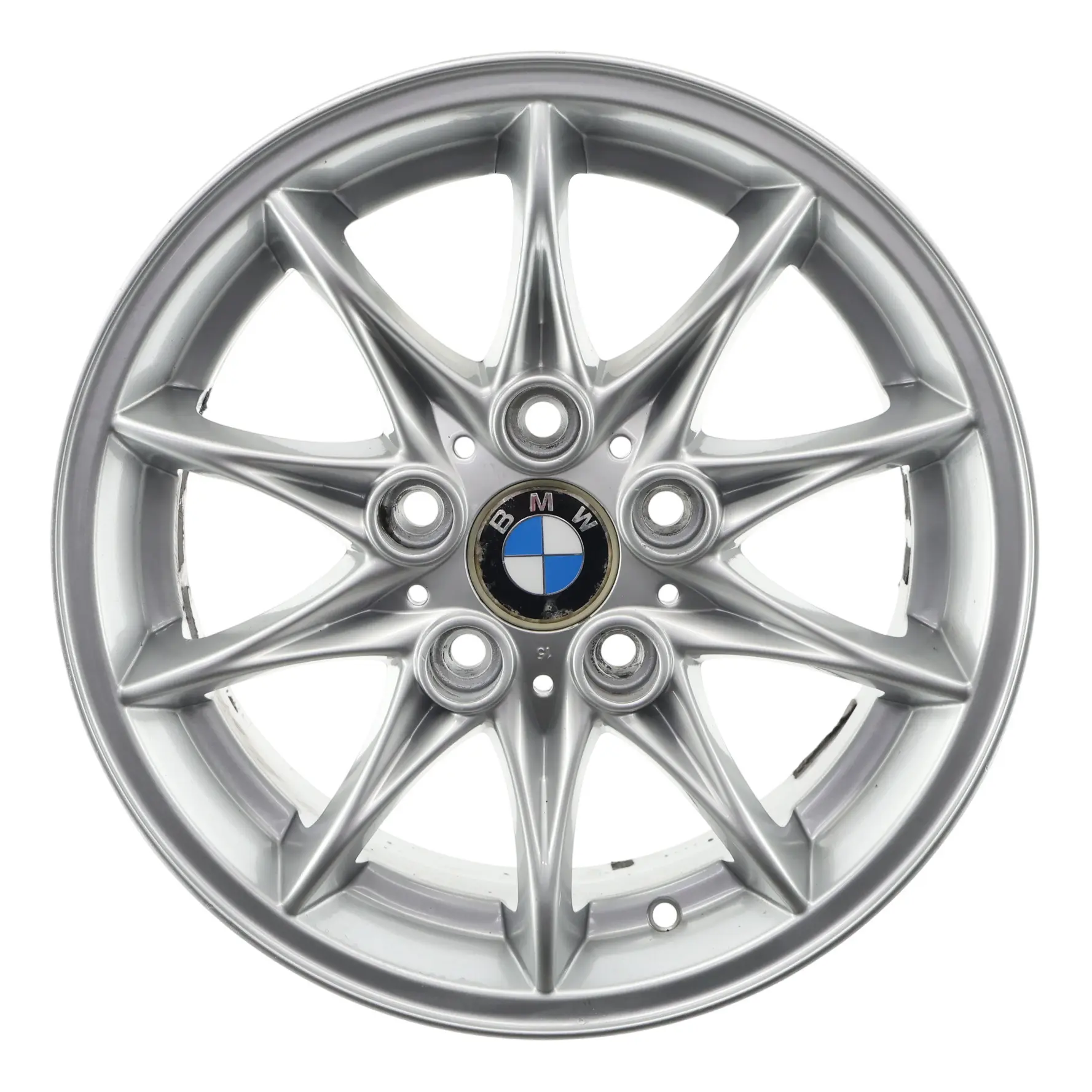 BMW Z4 E85 Cerchio In Lega 16" A Raggi Stellari 104 Et:47 7J 6758189