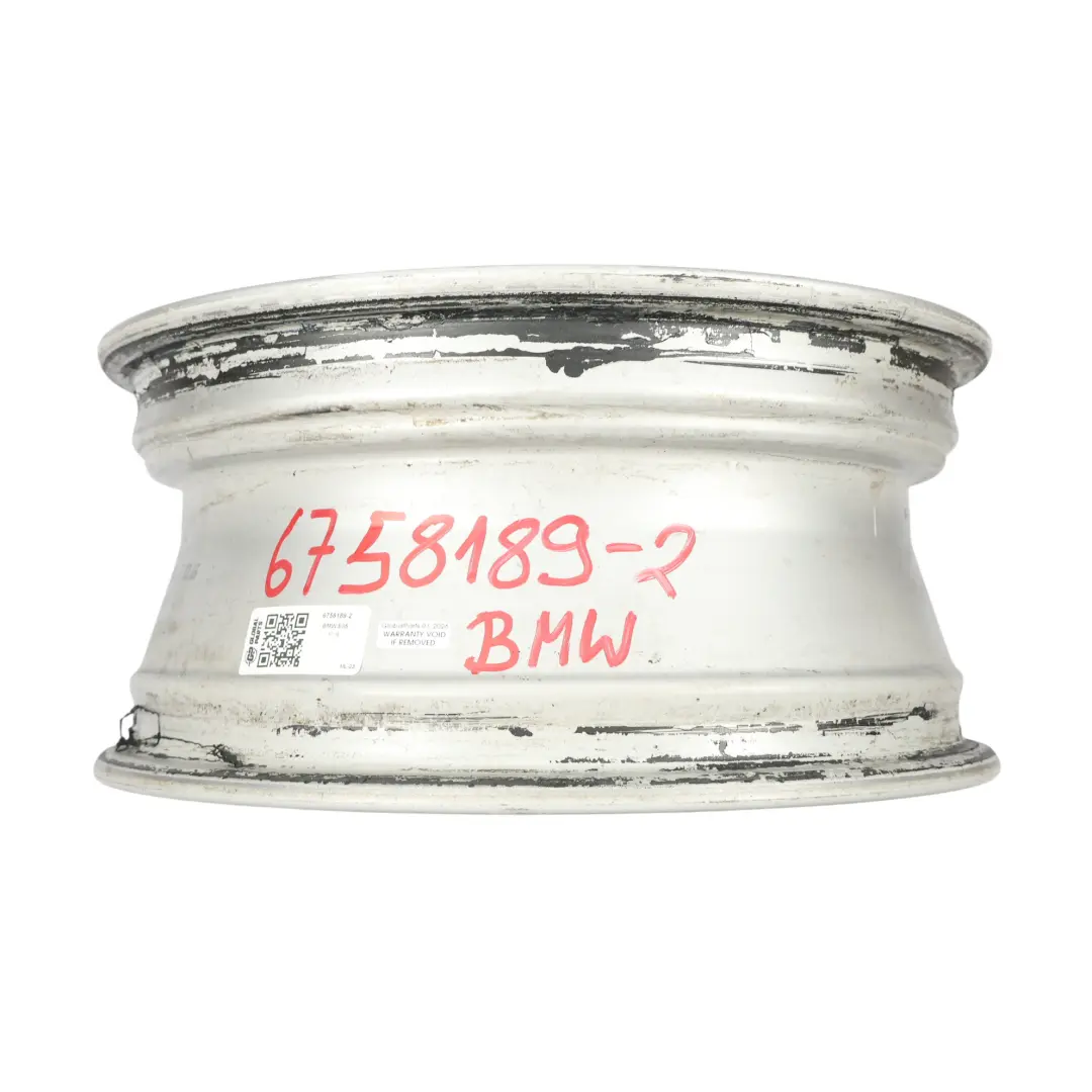 Alloy Wheel Rim 16" Star Spoke 104 ET:47 7J to BMW Z4 E85 with Part number 6758189 BMW Z4 E85 Alloy Wheel Rim 16" Star Spoke 104 ET:47 7J - SKU 6758189-2 - Part number 6758189