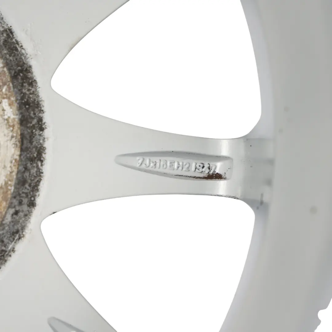 Alloy Wheel Rim 16" Star Spoke 104 ET:47 7J to BMW Z4 Series E85 Silver with Part number 6758189 BMW Z4 Series E85 Silver Alloy Wheel Rim 16" Star Spoke 104 ET:47 7J - SKU 6758189-3 - Part number 6758189