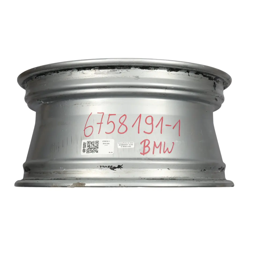 BMW Z4 E85 Srebrna Felga Aluminiowa 17" 8J ET:47 Styling 106 - SKU 6758191-1 - Numer Części 6758191