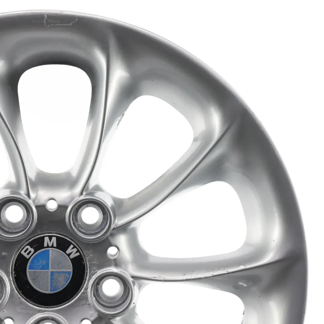 Llanta Plata 17" 8J ET:47 Turbine Styling 106 para BMW Z4 E85 con número de pieza 6758191 BMW Z4 E85 Llanta Plata 17" 8J ET:47 Turbine Styling 106 - SKU 6758191-6 - Número de pieza 6758191