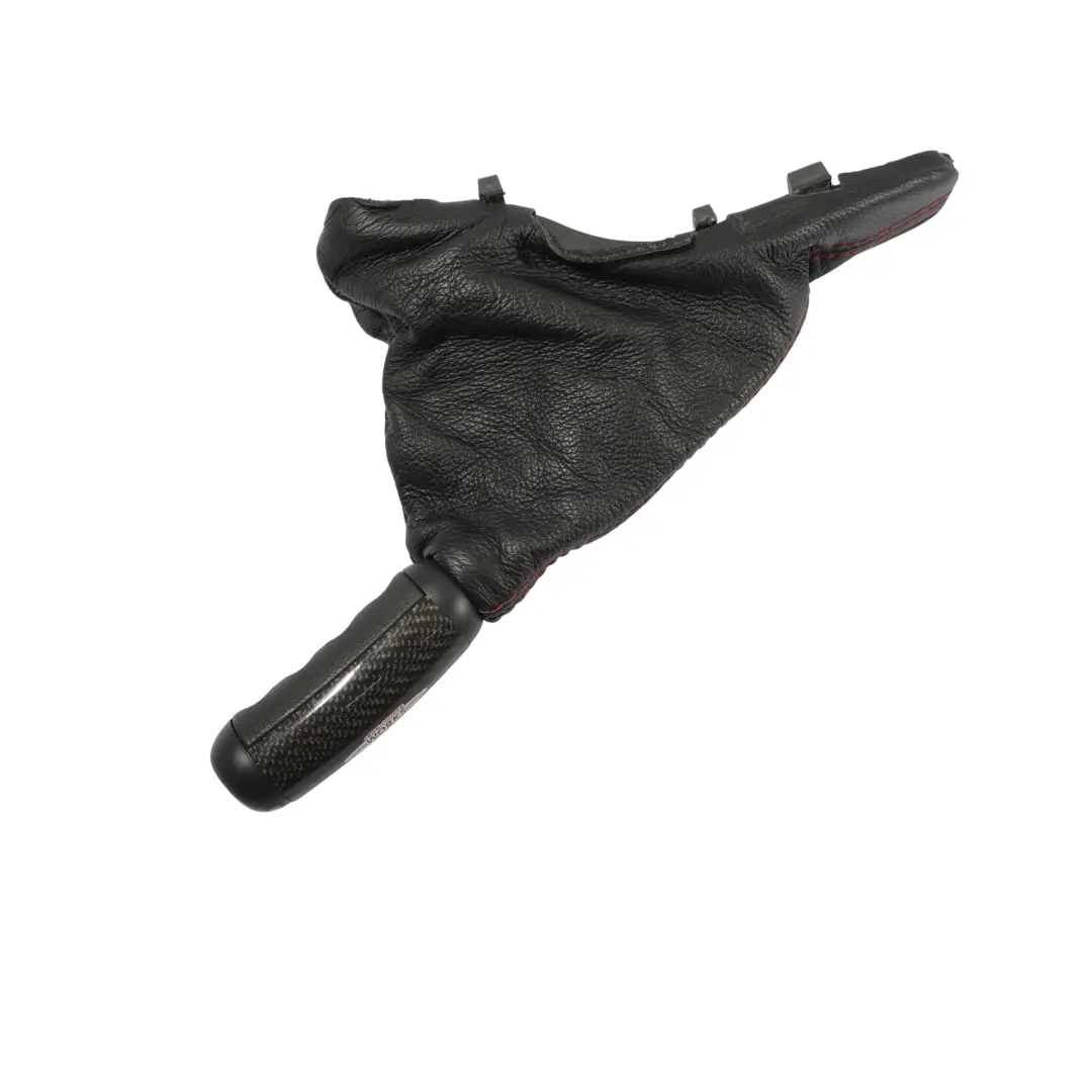 Mini R50 R52 R53 JCW Steering Wheel Knob Panel Leather Red Thread Carbon Set - SKU 6762457-SET - Part number 6762457