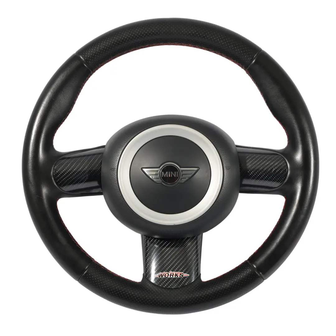 Kierownica Gałka Zmiany Biegów Osłony Carbon Zestaw do Mini R50 R52 R53 JCW o numerze 6762457 Mini R50 R52 R53 JCW Kierownica Gałka Zmiany Biegów Osłony Carbon Zestaw - SKU 6762457-SET - Numer Części 6762457