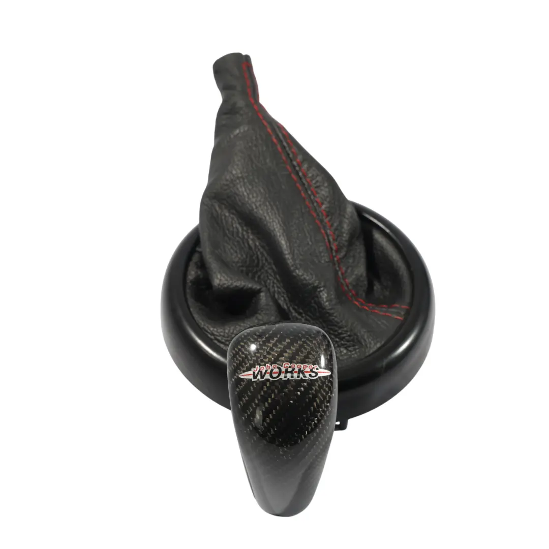 Pommeau Volant Panneau Coque Cuir Surpiqûres Rouges Fil Carbone pour Mini R50 R53 JCW à propos du numéro de pièce 6762457 Mini R50 R53 JCW Pommeau Volant Panneau Coque Cuir Surpiqûres Rouges Fil Carbone - SKU 6762457-SET - Numéro de pièce 6762457