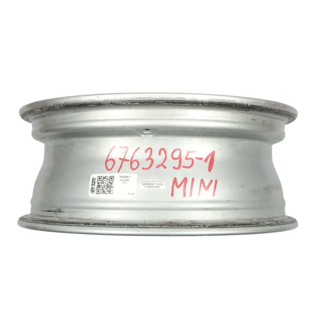 Mini Cooper One R50 Silver Llanta De aleacion 15" ET:45 5,5J 5 Star Rocket 93 - SKU 6763295-1 - Número de pieza 6763295