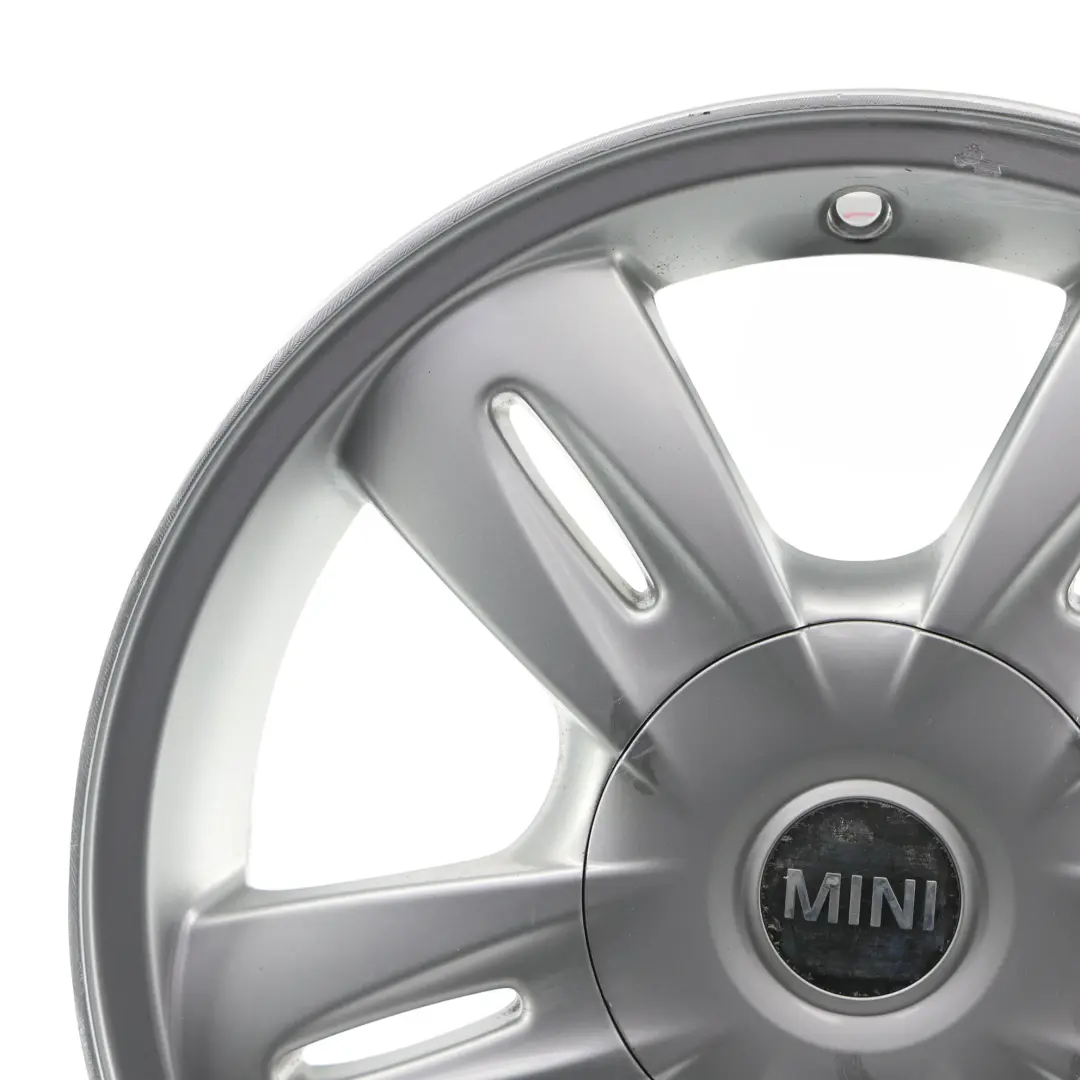 Mini Cooper One R50 Argent Jante Alu 15" ET:45 5,5J 5 Star Rocket 93 - SKU 6763295-1 - Numéro de pièce 6763295
