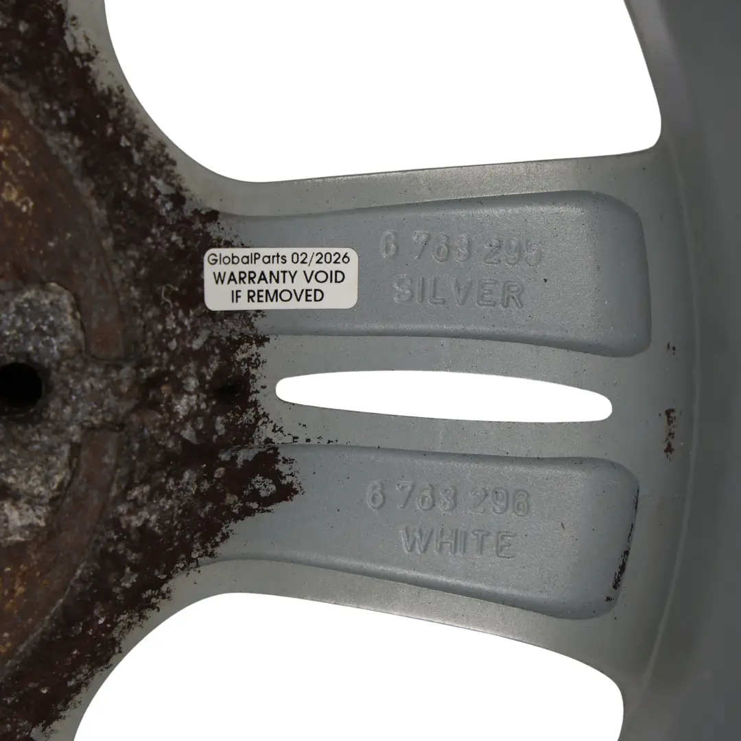 Mini R50 Silver Wheel Alloy Rim 15" 5,5J ET:45 5 Star Rocket 93 - SKU 6763295-2 - Part number 6763295