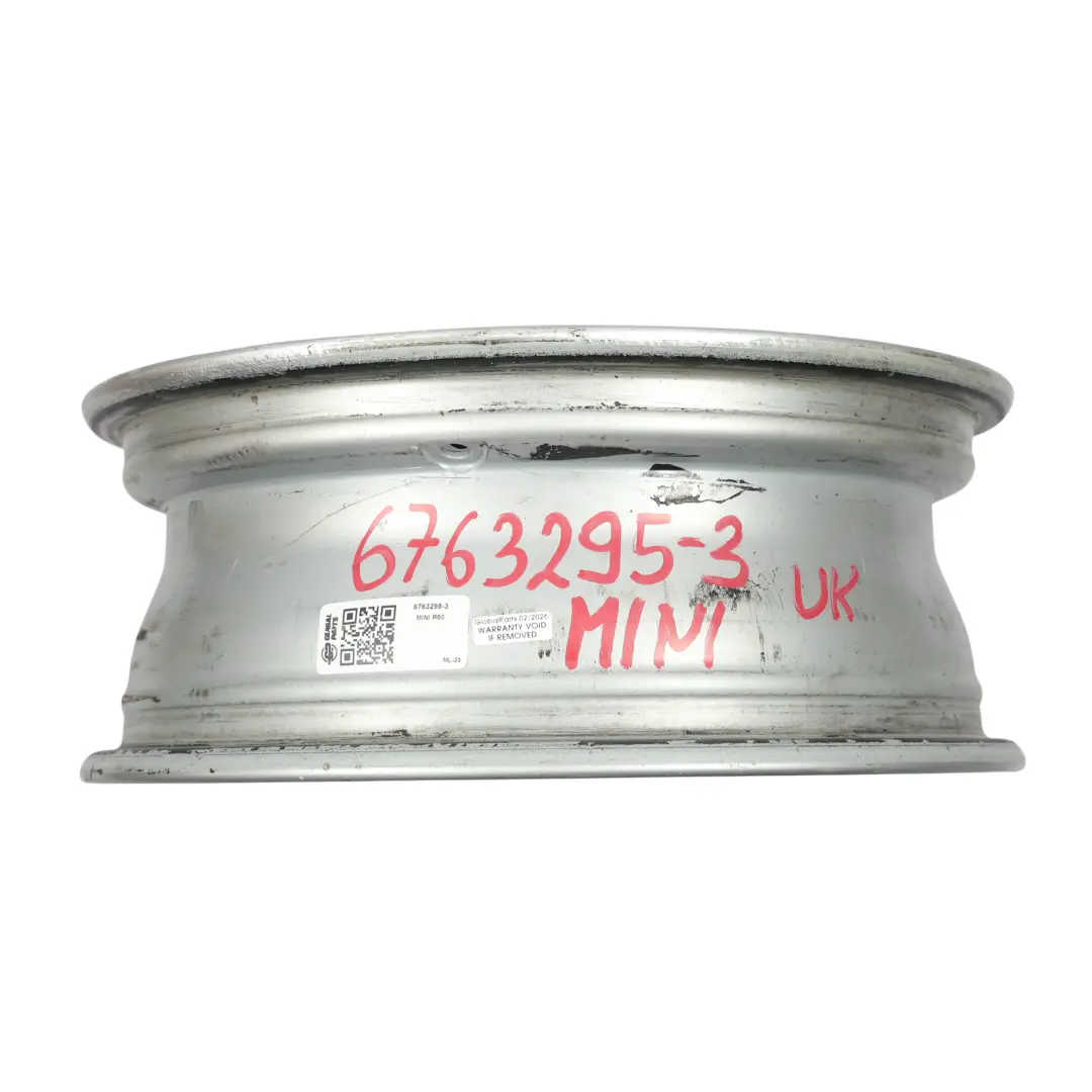 Mini One R50 R52 Llanta De aleacion plateada 15" 5,5J ET:45 5 Star Rocket 93 - SKU 6763295-3 - Número de pieza 6763295