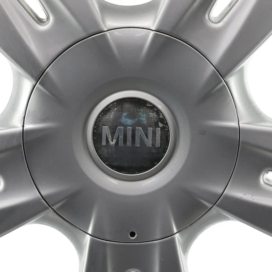 Silberne Leichtmetallfelge 15" 5,5J ET:45 5 Star Rocket 93 für Mini R50 R52 mit Teilenummer 6763295 Mini R50 R52 Silberne Leichtmetallfelge 15" 5,5J ET:45 5 Star Rocket 93 - SKU 6763295-3 - Teilenummer 6763295