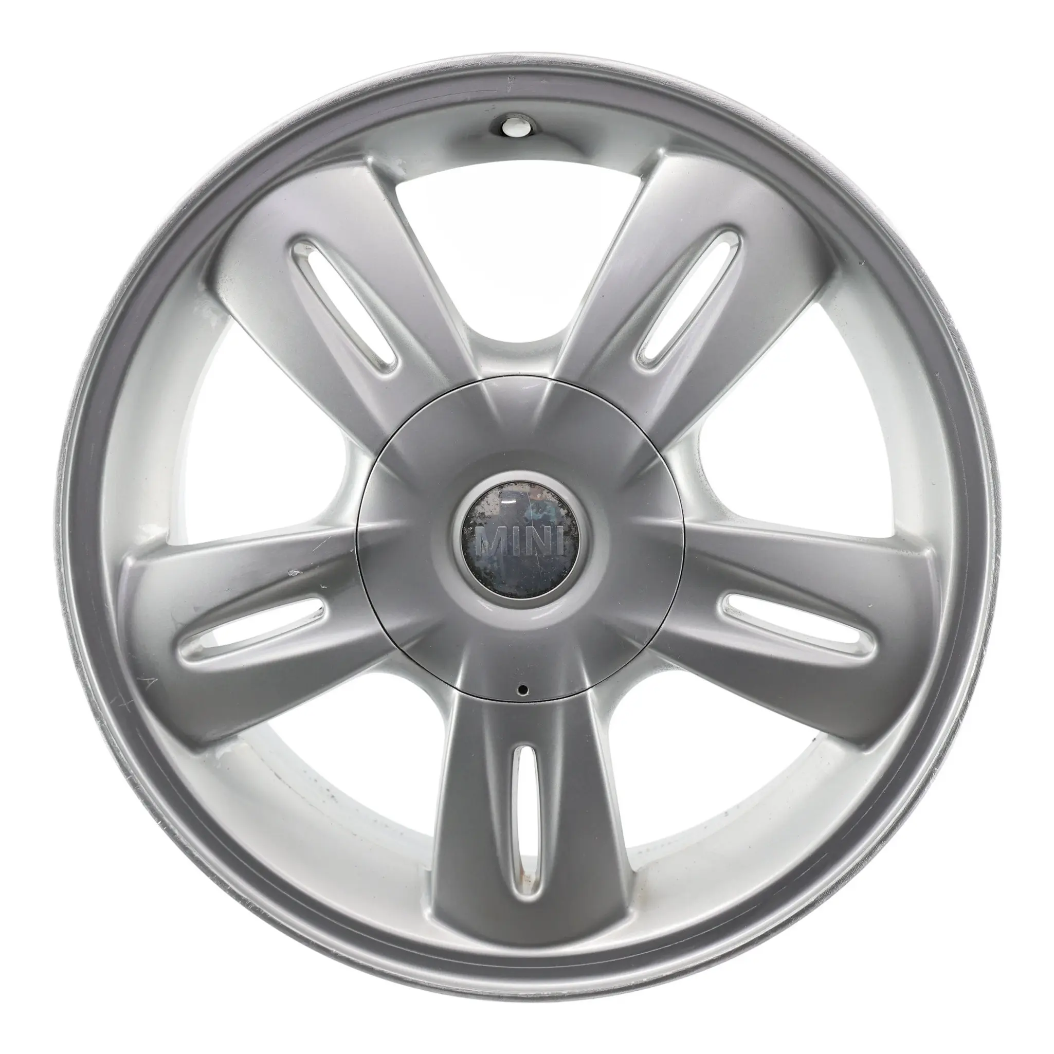 Mini One R50 R52 Silver Wheel Alloy Rim 15" 5,5J ET:45 Star Rocket 93 6763295