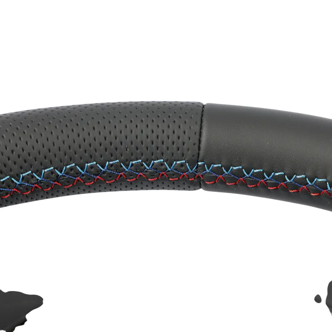 BMW E60 E61 E63 NOUVEAU Volant Sport en Cuir Noir M-tricolore - SKU 6763373-1 - Numéro de pièce 6763373