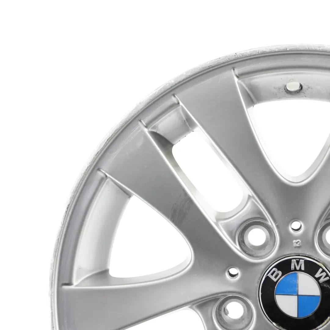 BMW E90 E91 Silver Alloy Wheel Rim 16" Double Spoke 156 7J ET:34 - SKU 6765810-2 - Part number 6765810