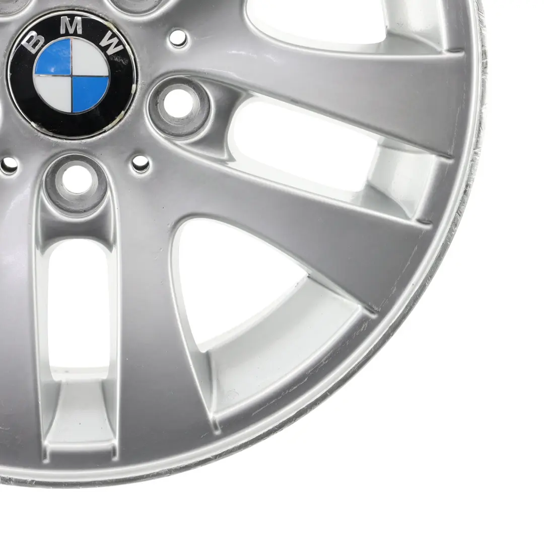 Alloy Wheel Rim 16" Double Spoke 156 7J ET:34 to BMW E90 E91 Silver with Part number 6765810 BMW E90 E91 Silver Alloy Wheel Rim 16" Double Spoke 156 7J ET:34 - SKU 6765810-2 - Part number 6765810