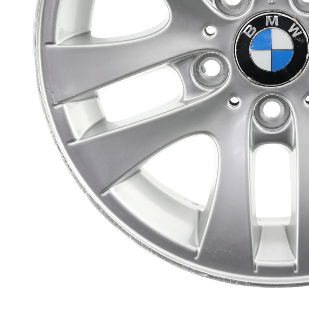 BMW 3 er E90 E91 Silber Alu Felge Alufelge 16" Doppelspeiche 156 7J ET:34 - SKU 6765810-2 - Teilenummer 6765810