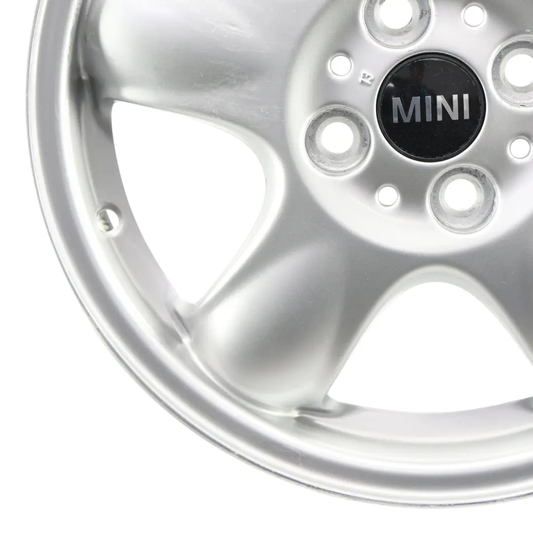 Mini R50 R56 Srebrna Felga Aluminiowa 15" 5,5J ET:45 - SKU 6768498-2 - Numer Części 6768498