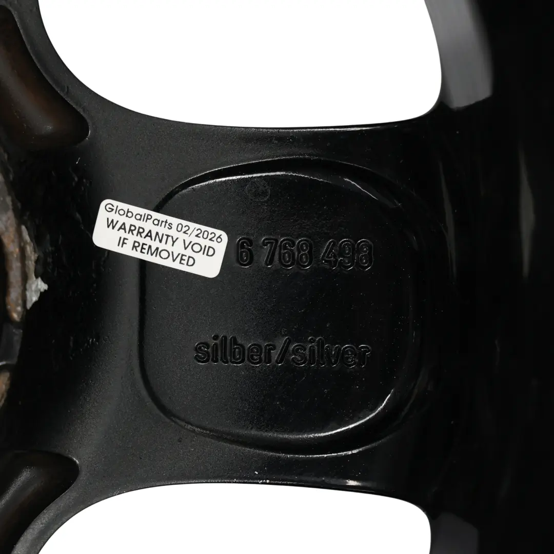Mini Cooper One R50 R55 R56 Felga Aluminiowa Czarna 15" - SKU 6768498-6 - Numer Części 6768498