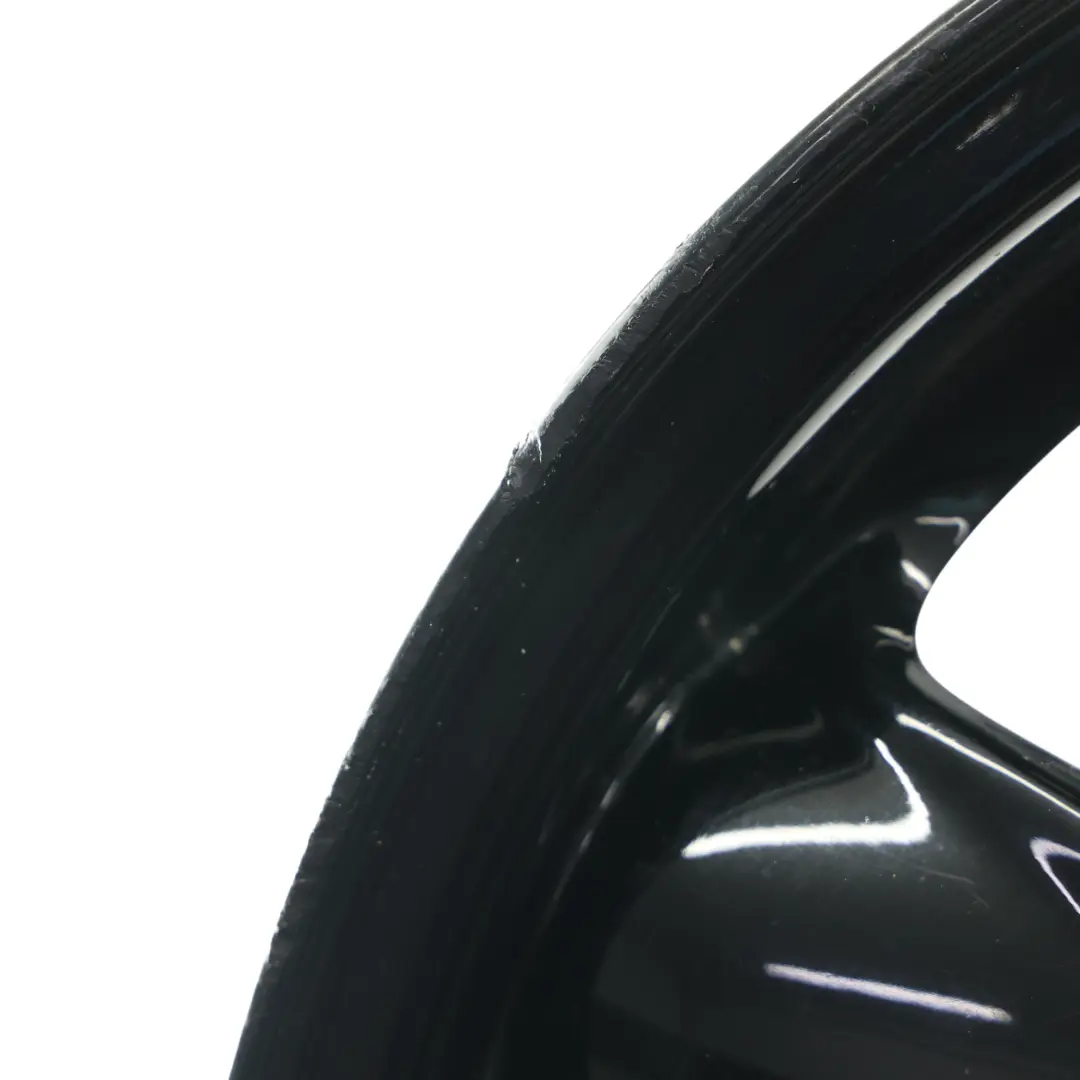 Alloy Rim 15" 5-Start Spooler 100 to Mini Cooper One R50 R55 R56 Black Wheel with Part number 6768498 Mini Cooper One R50 R55 R56 Black Wheel Alloy Rim 15" 5-Start Spooler 100 - SKU 6768498-6 - Part number 6768498