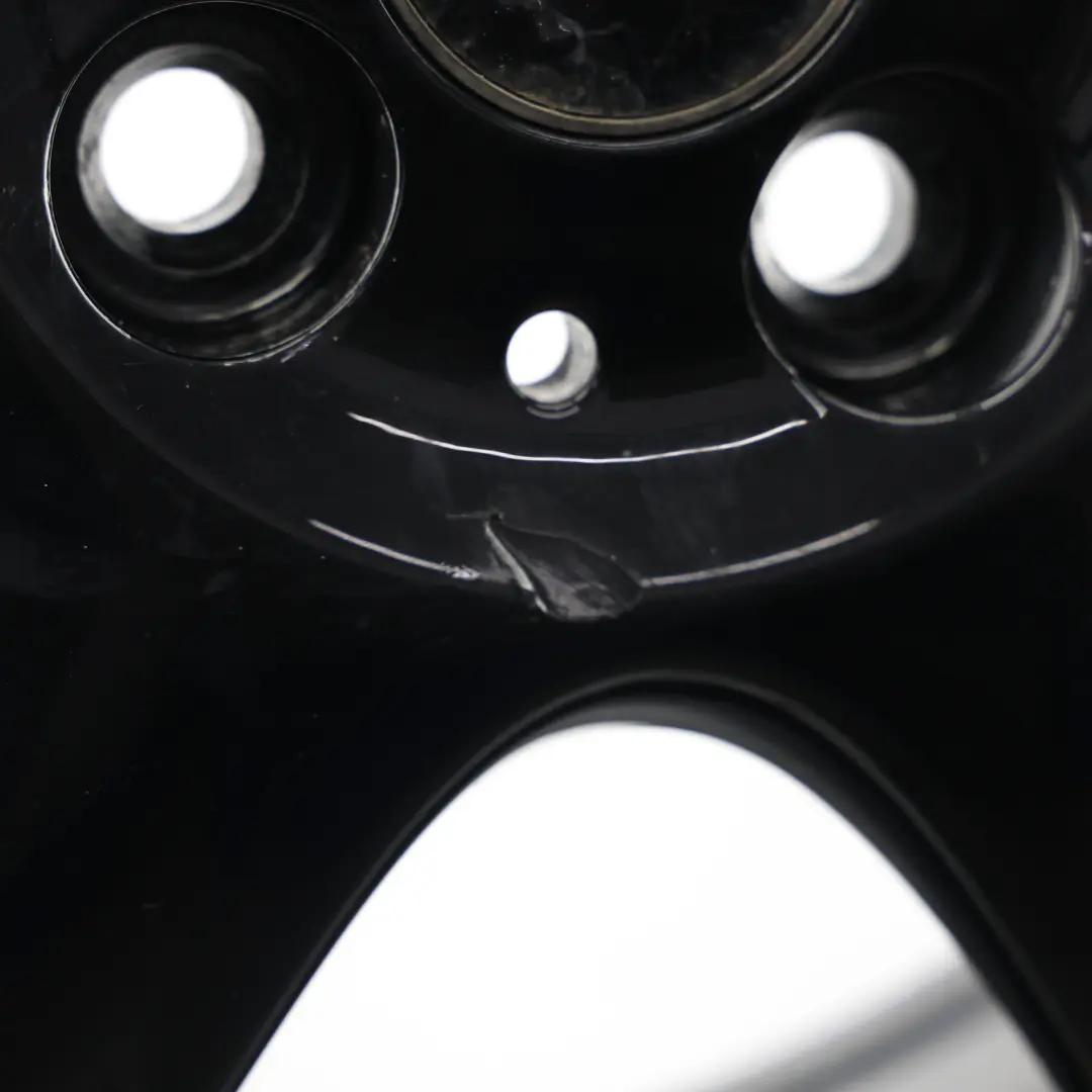 Cerchio In Lega Nero 15" 5-Start Spooler 100 per Mini Cooper One R50 R55 R56 con numero di parte 6768498 Mini Cooper One R50 R55 R56 Cerchio In Lega Nero 15" 5-Start Spooler 100 - SKU 6768498-9 - Numero di parte 6768498