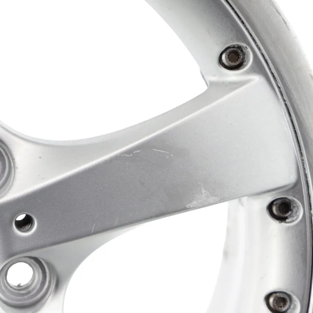 Front Silver Wheel Alloy Rim 18" 7.5J ET:47 Styling 179 to BMW E81 E87 with Part number 6768560 BMW E81 E87 Front Silver Wheel Alloy Rim 18" 7.5J ET:47 Styling 179 - SKU 6768560-1 - Part number 6768560