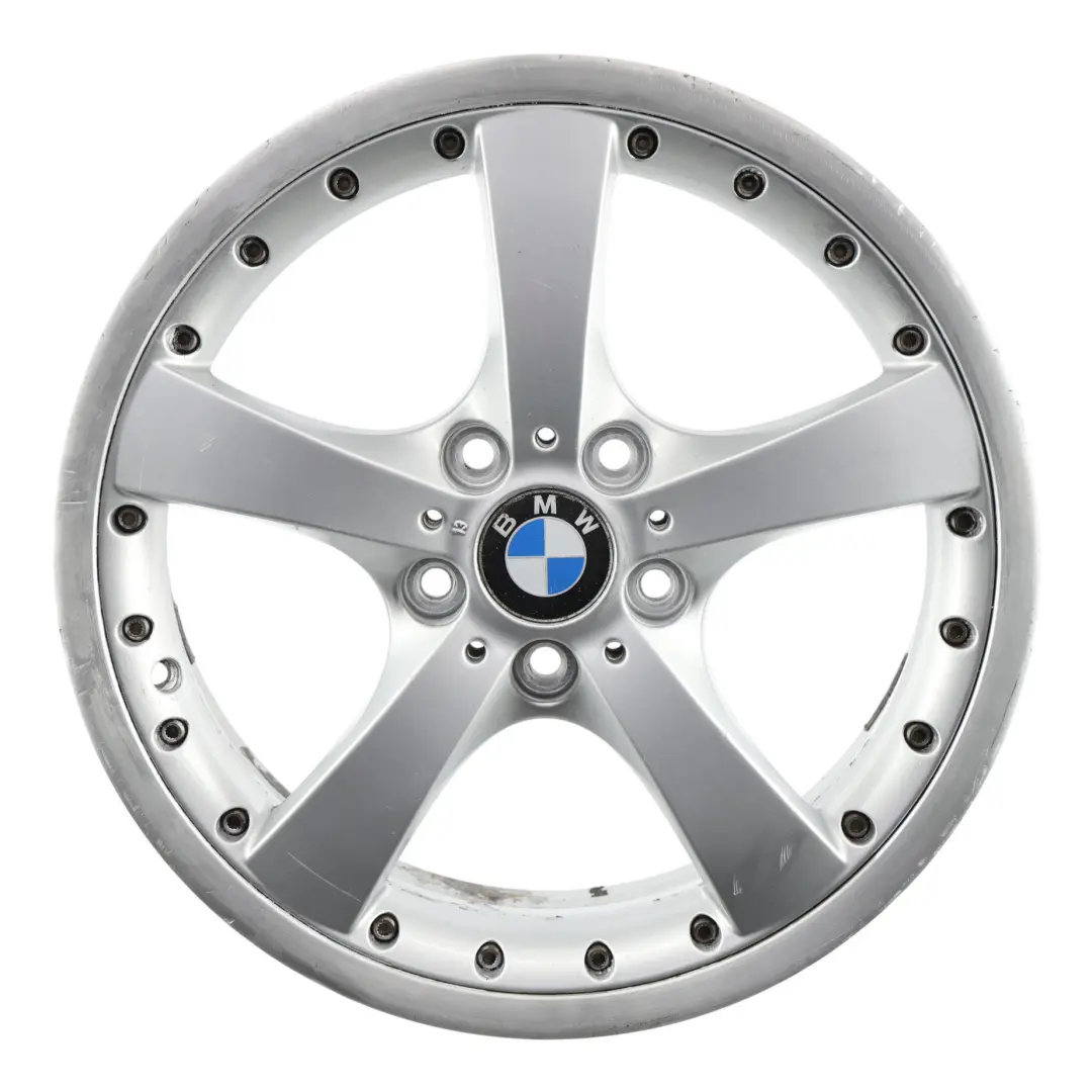 BMW E81 E87 Front Silver Wheel Alloy Rim 18" 7.5J ET:47 Styling 179 - SKU 6768560-2 - Part number 6768560