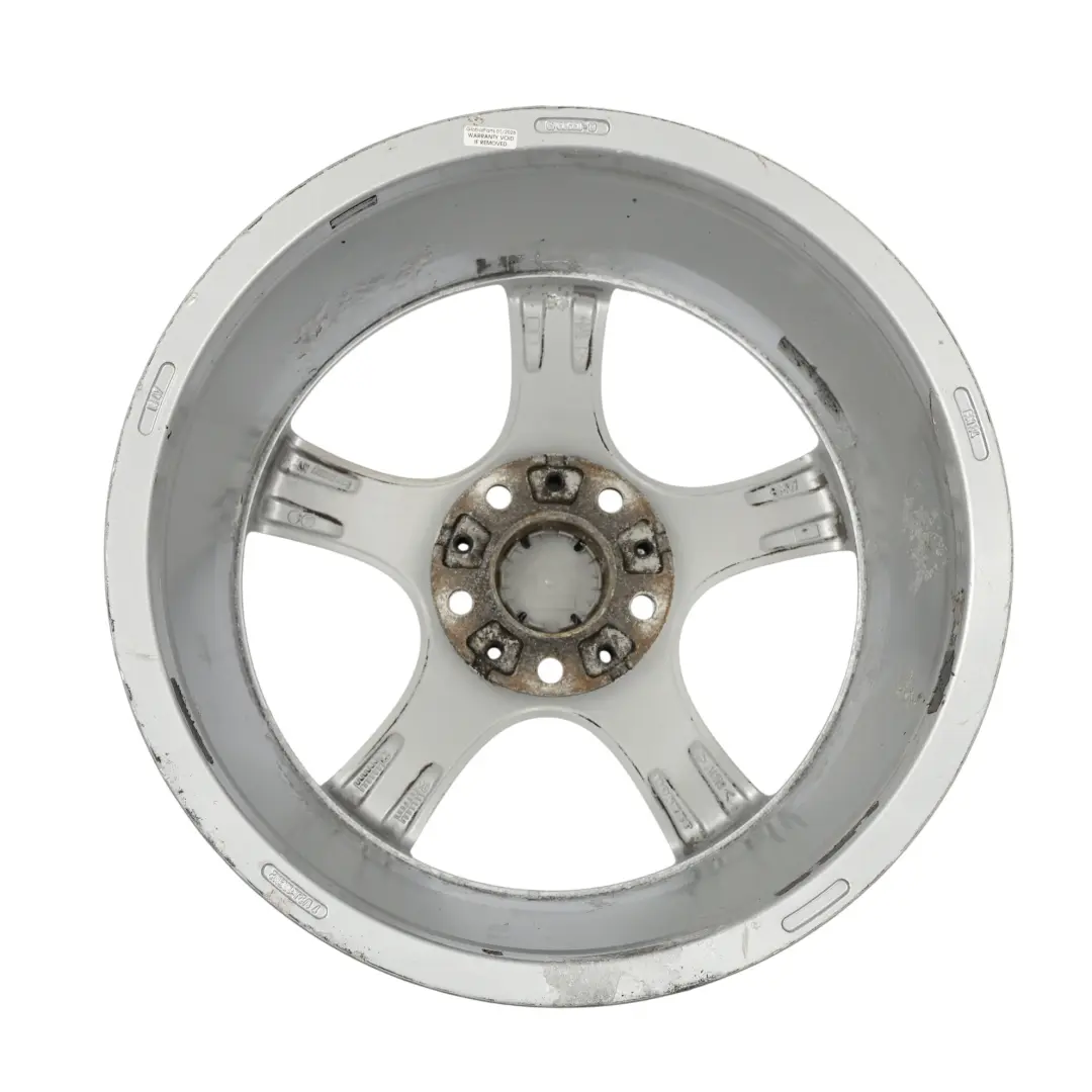 BMW E81 E87 Llanta Delantera Aleación Plateada 18" 7.5J ET47 Styling 179 - SKU 6768560-2 - Número de pieza 6768560