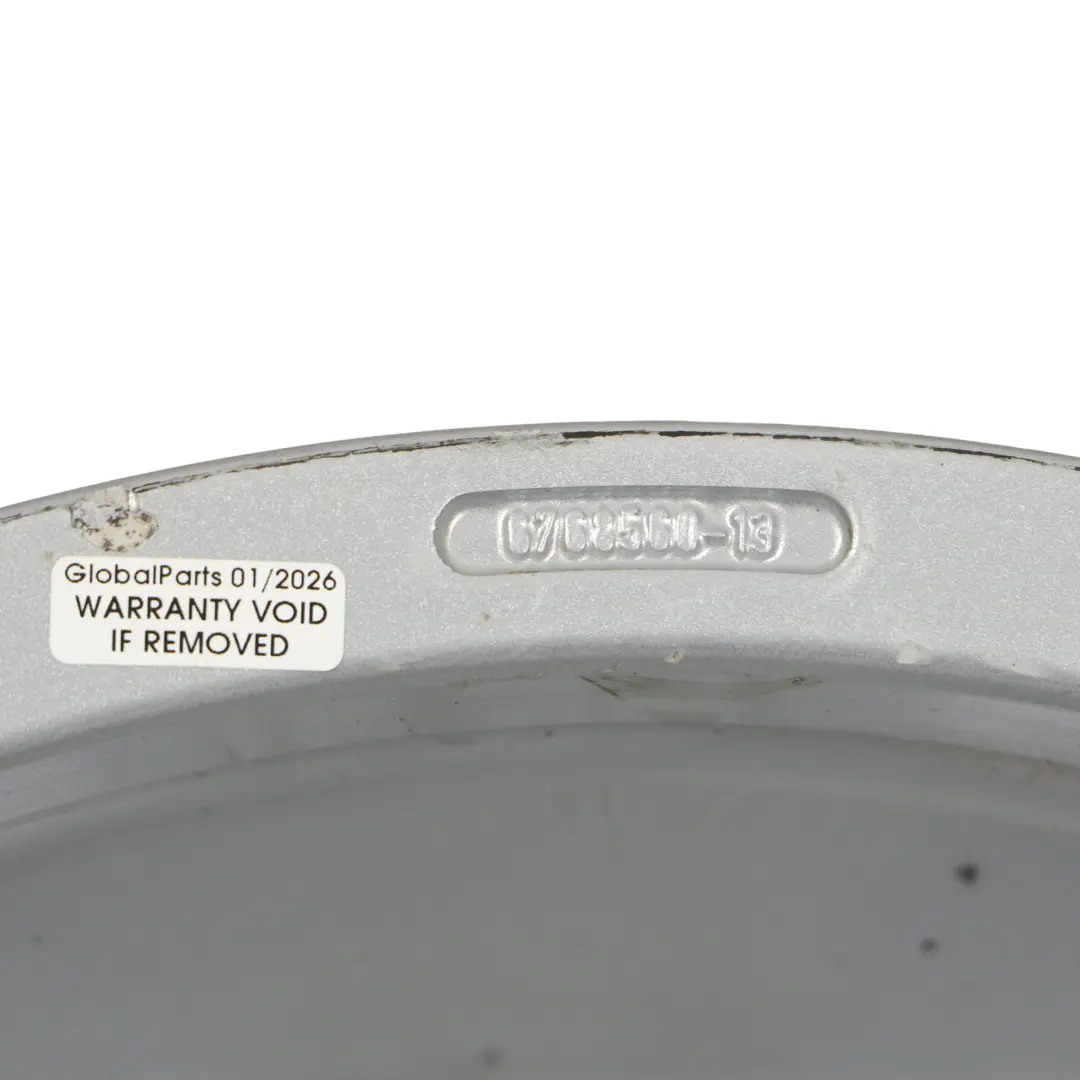 BMW E81 E87 Cerchio Lega Anteriore Argento 18" 7.5J ET:47 Styling 179 - SKU 6768560-2 - Numero di parte 6768560