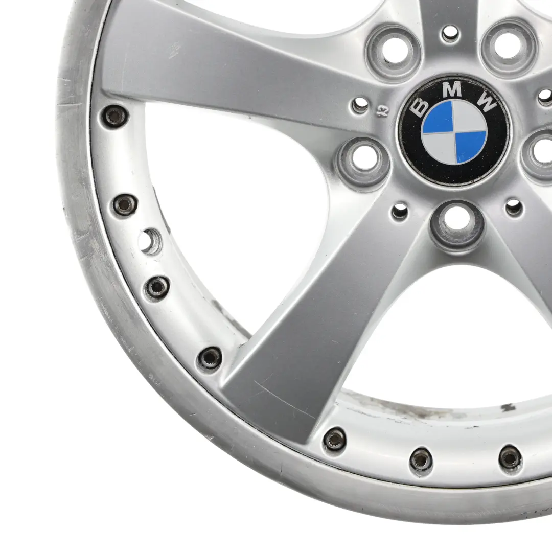 BMW E81 E87 Cerchio Lega Anteriore Argento 18" 7.5J ET:47 Styling 179 - SKU 6768560-2 - Numero di parte 6768560