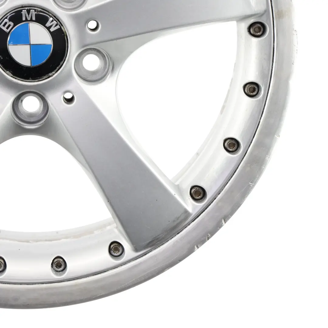 BMW E81 E87 Rear Silver Wheel Alloy Rim 18" 8J ET:49 Styling 179 - SKU 6768561-1 - Part number 6768561
