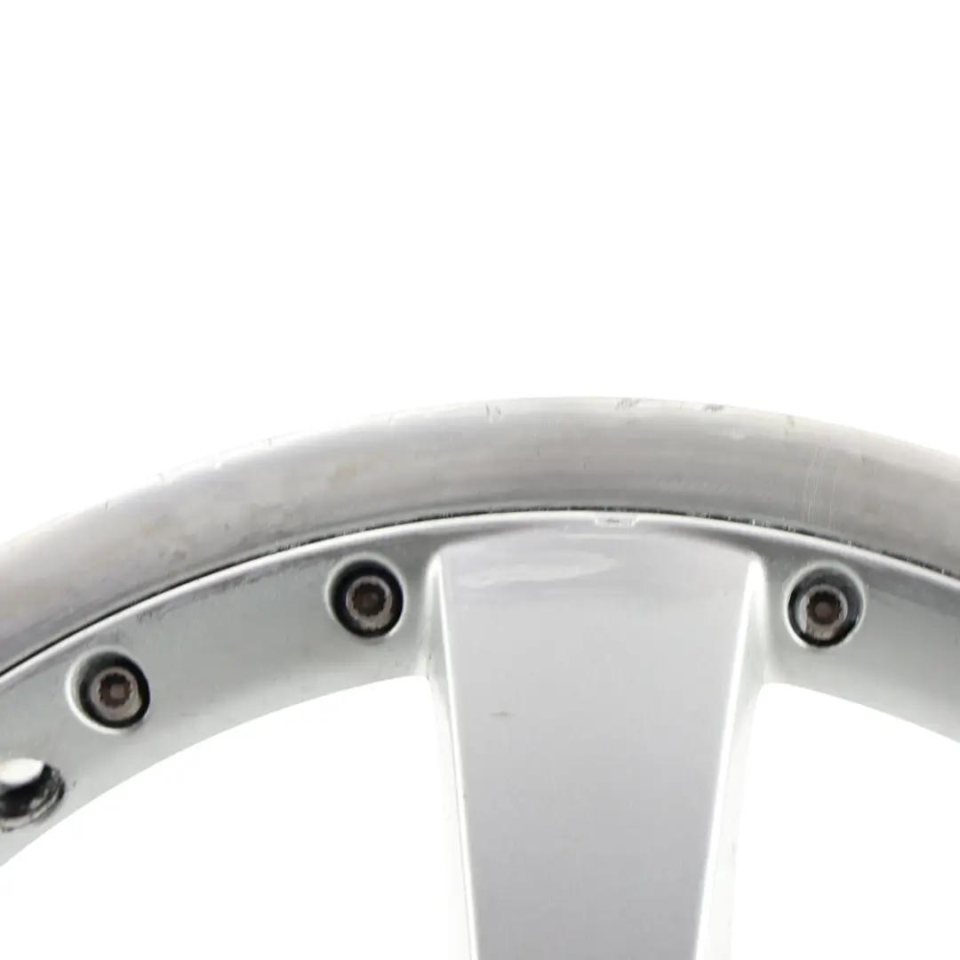 Alloy Rim 18" 8J ET:49 Styling 179 to BMW E81 E87 Rear Silver Wheel with Part number 6768561 BMW E81 E87 Rear Silver Wheel Alloy Rim 18" 8J ET:49 Styling 179 - SKU 6768561-1 - Part number 6768561