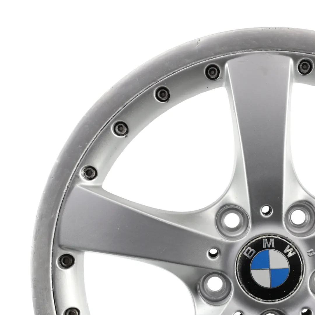 BMW E81 E87 Rear Silver Wheel Alloy Rim 18" 8J ET:49 Styling 179 - SKU 6768561-2 - Part number 6768561