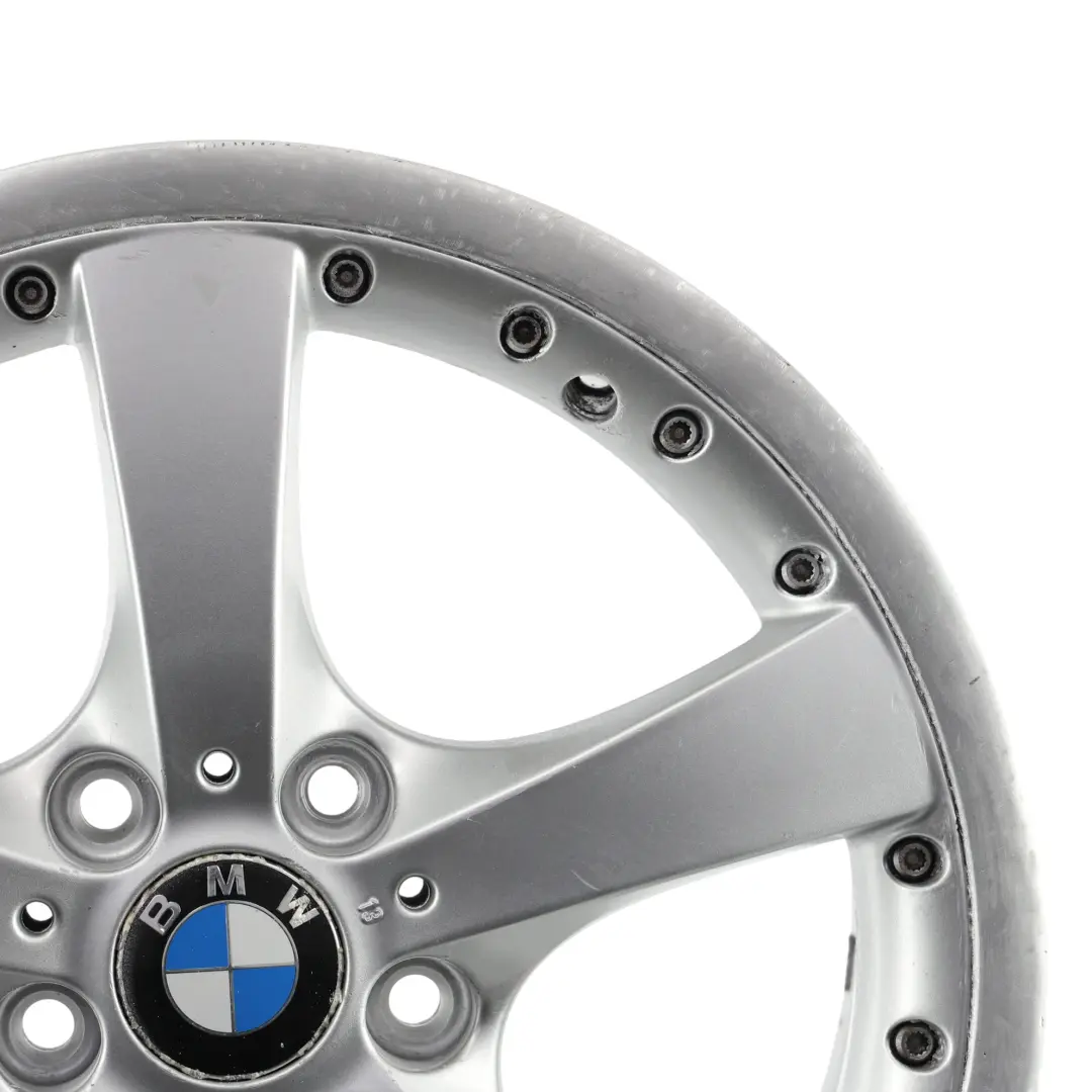 BMW E81 E87 Srebrna Felga Aluminiowa 18" 8J ET:49 Styling 179 - SKU 6768561-2 - Numer Części 6768561