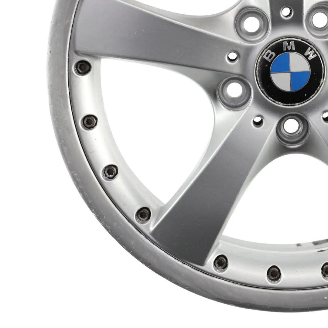 BMW E81 E87 Rear Silver Wheel Alloy Rim 18" 8J ET:49 Styling 179 - SKU 6768561-2 - Part number 6768561