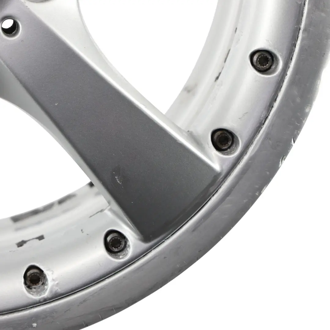 Alloy Rim 18" 8J ET:49 Styling 179 to BMW E81 E87 Rear Silver Wheel with Part number 6768561 BMW E81 E87 Rear Silver Wheel Alloy Rim 18" 8J ET:49 Styling 179 - SKU 6768561-2 - Part number 6768561